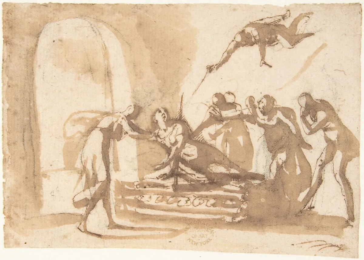 The Death of Dido — Francesco Allegrini