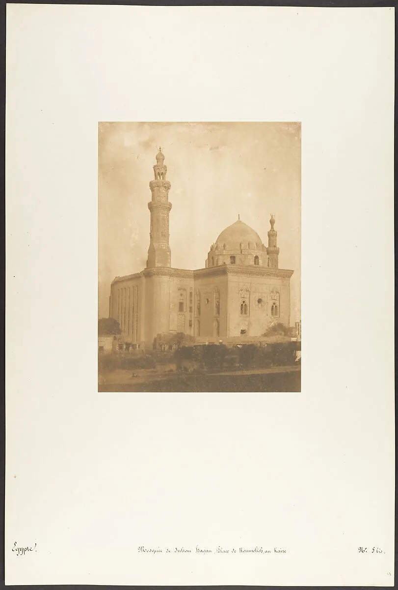 Mosquée de Sultan Haçan, Place de Roumelich, au Kaire — Maxime Du Camp
