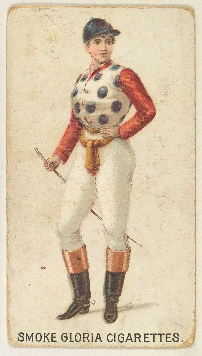 From the series "Sports Girls" (C190), issued by the American Cigarette Company, Ltd., Montreal, to promote Gloria Cigarettes — American Cigarette Company, Ltd.
