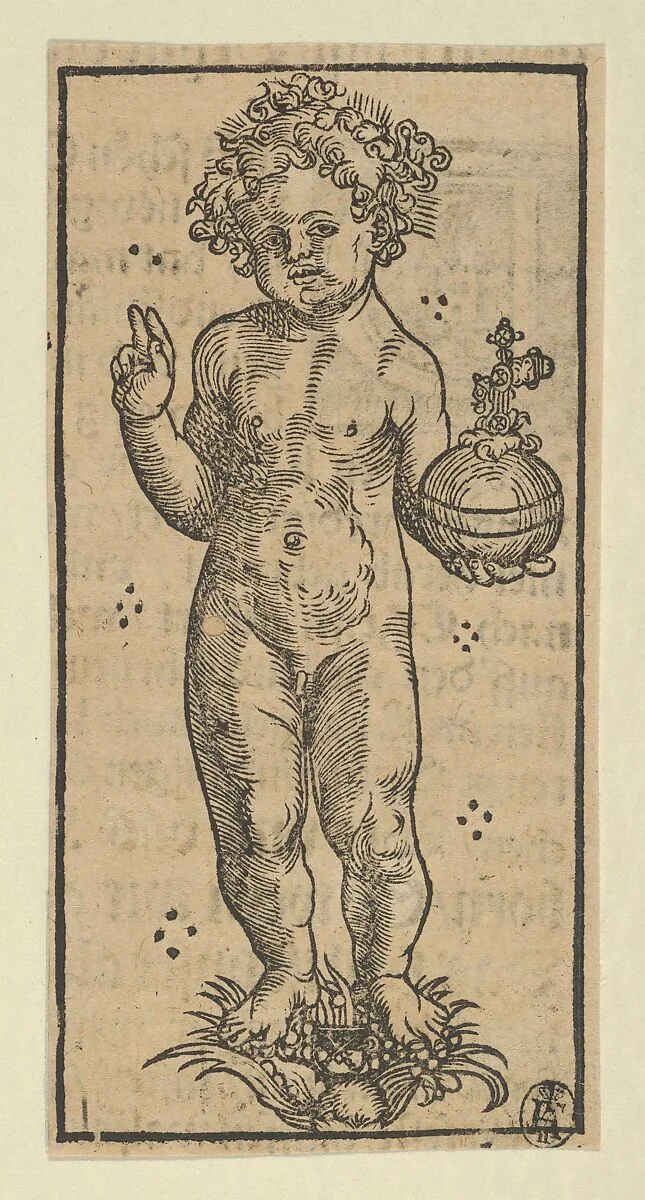 Silver Statuette of the Christ Child, from the Wittenberg Reliquaries — Lucas Cranach the Elder