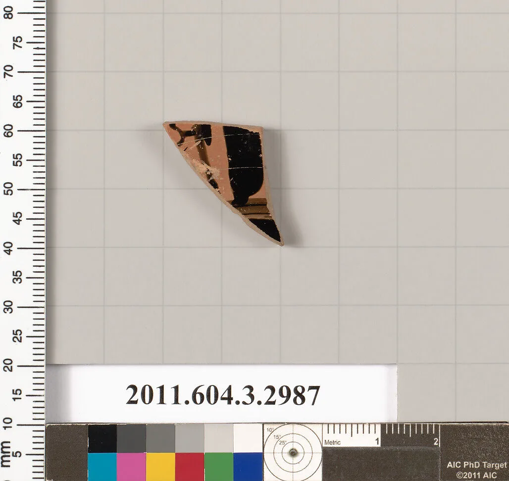 Terracotta fragment of an open shape — Unknown