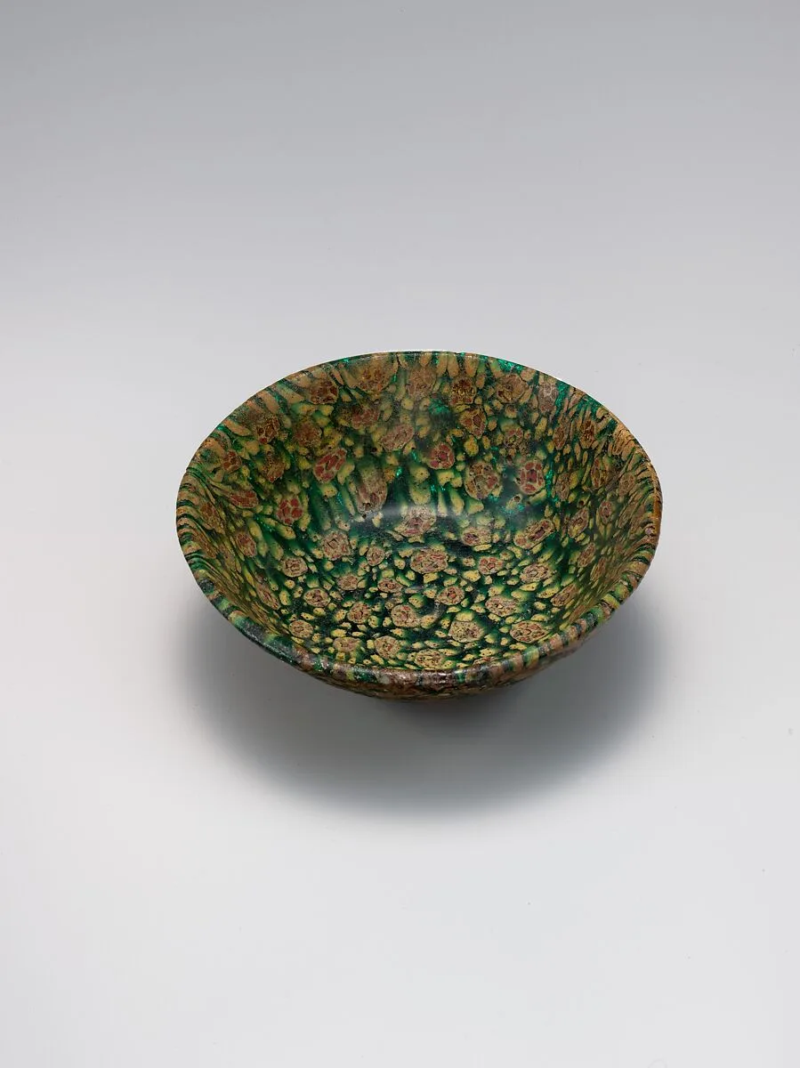 Glass Bowl in Millefiori Technique — Unknown