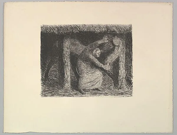 The Murderess (Die Mörderin) — Ernst Barlach