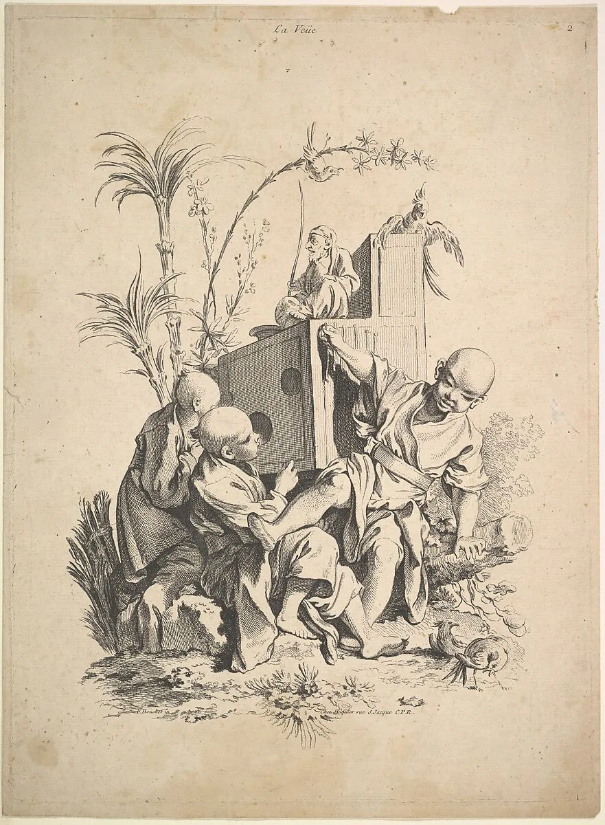 Vision — François Boucher|Chez Huquier