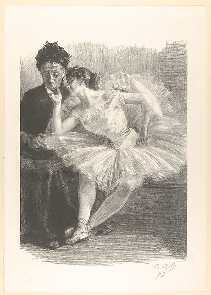 Dancer and Her Mother (Danseuse et sa mère) — André Marty|Paul Renouard