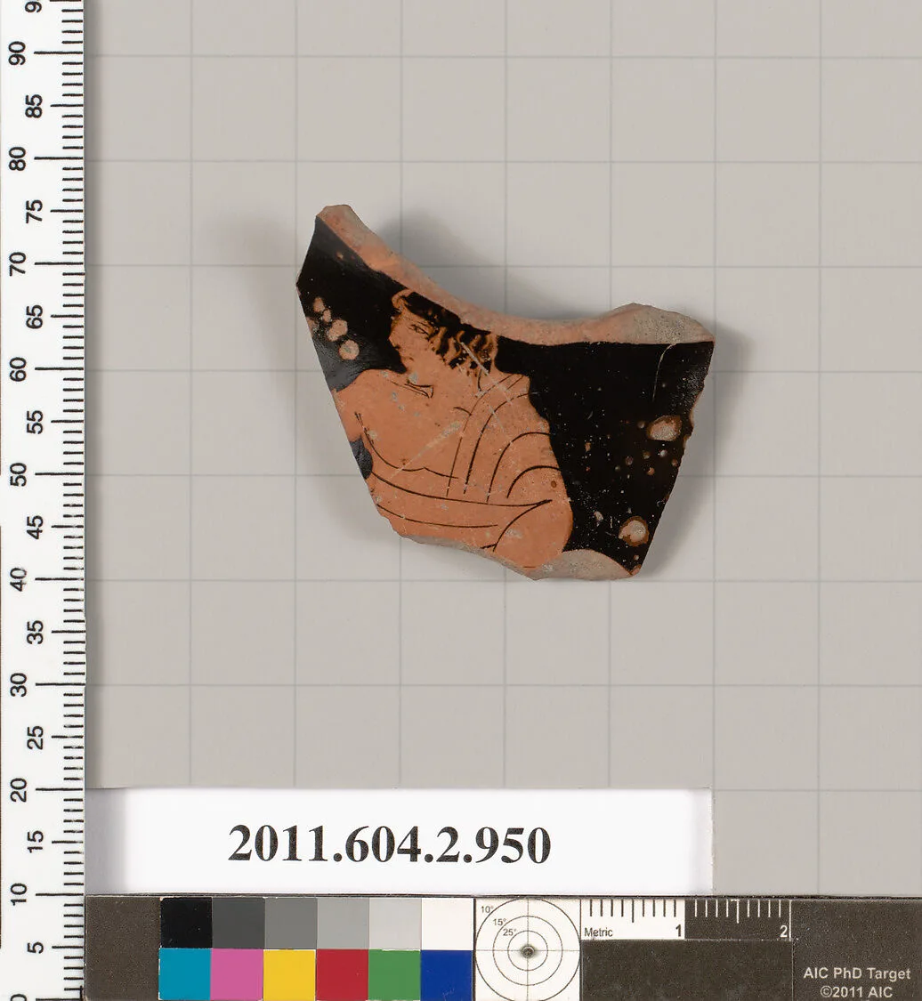 Terracotta fragment of an oinochoe (jug) — Unknown