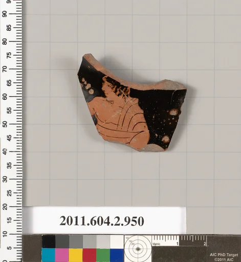Terracotta fragment of an oinochoe (jug)