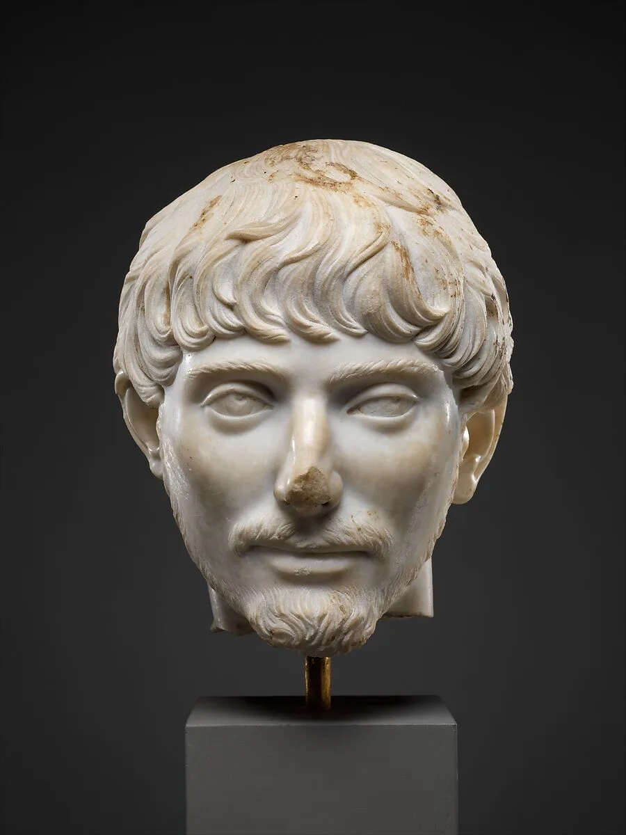 Marble portrait of a man — Unknown