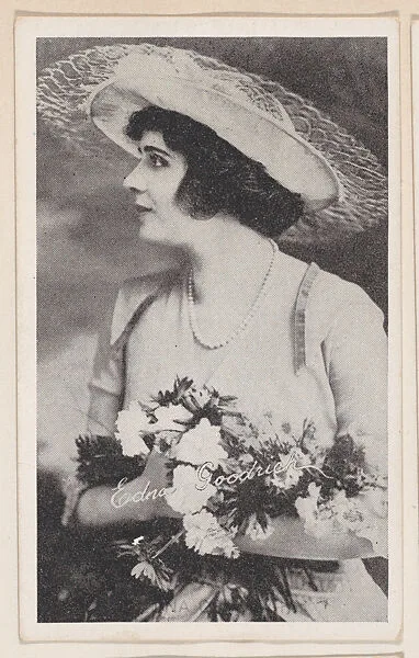 Edna Goodrich from Kromo Gravure "Leading Moving Picture Stars" (W623) — Kromo Gravure Photo Company, Detroit, Michigan