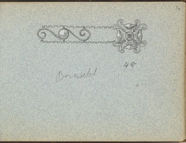Design for a Bracelet — Edgar Gilstrap Simpson
