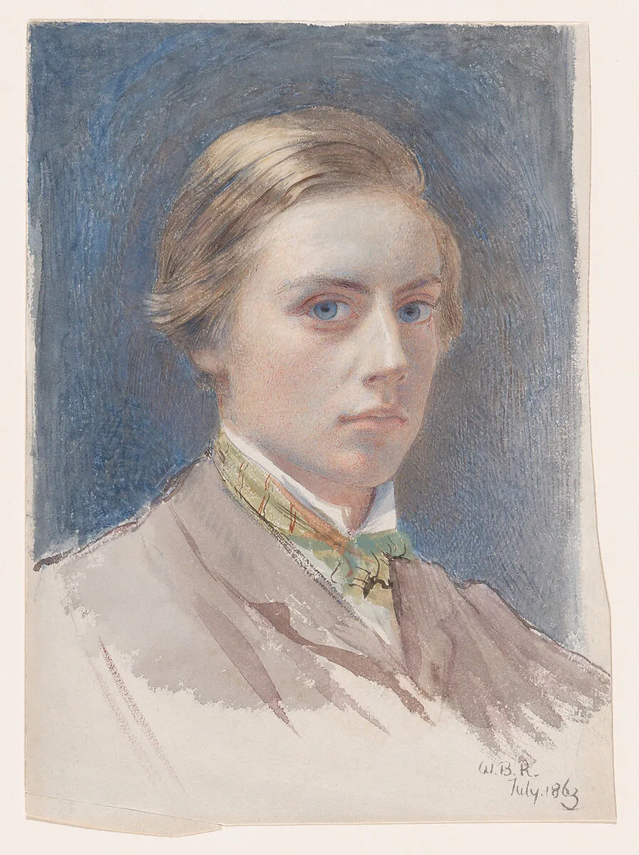 Self-portrait, aged 21 — Sir William Blake Richmond|Sir William Blake Richmond