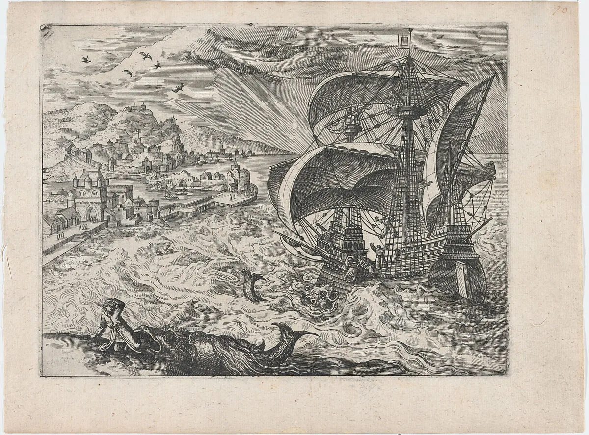 Landscape with a Ship and Jonah and the Whale — Lucas Gassel