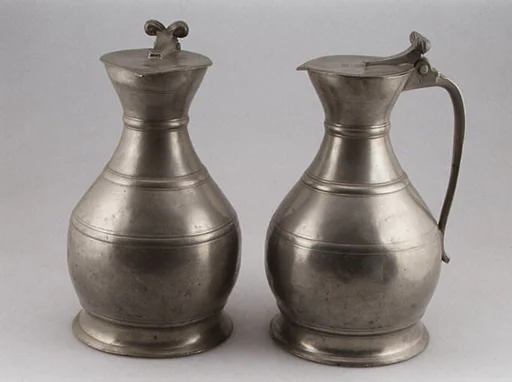 Pair of flagons