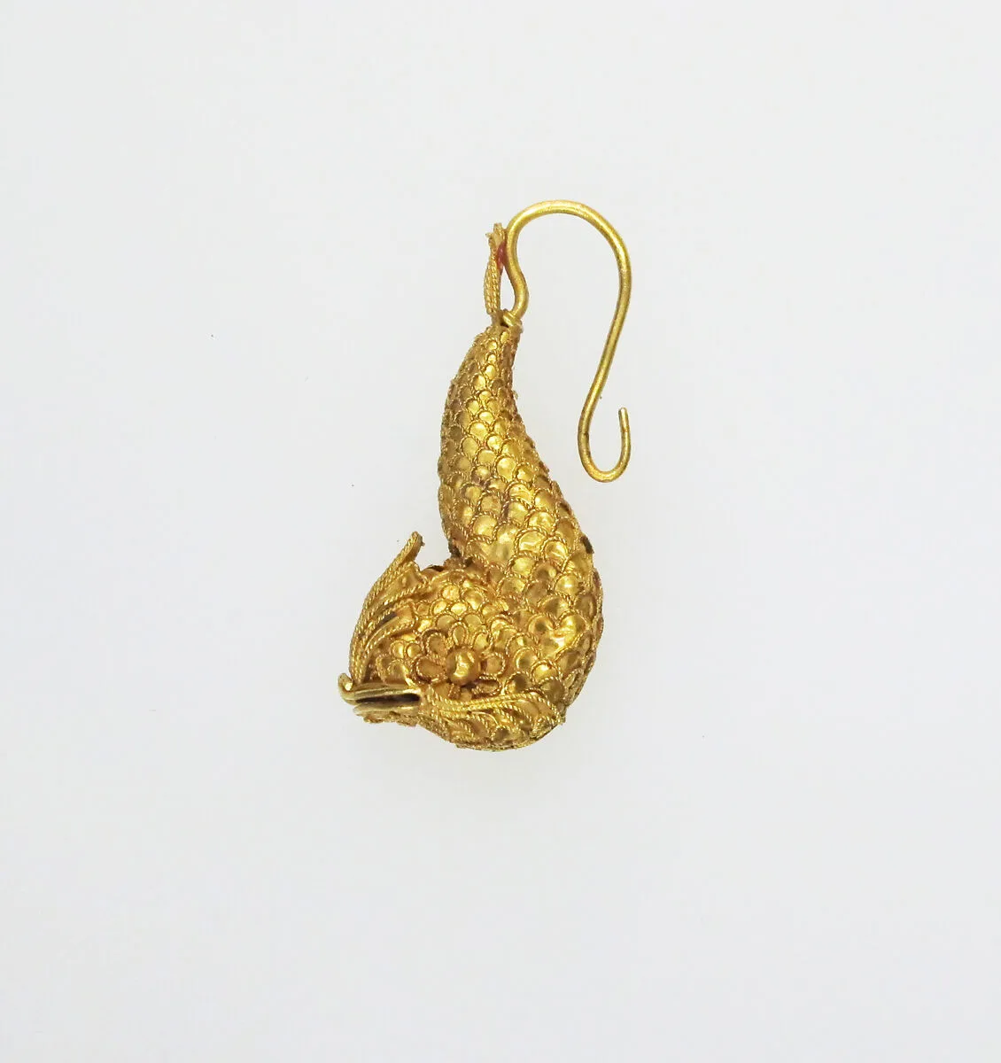 Earring in the form of a dolphin — Unknown