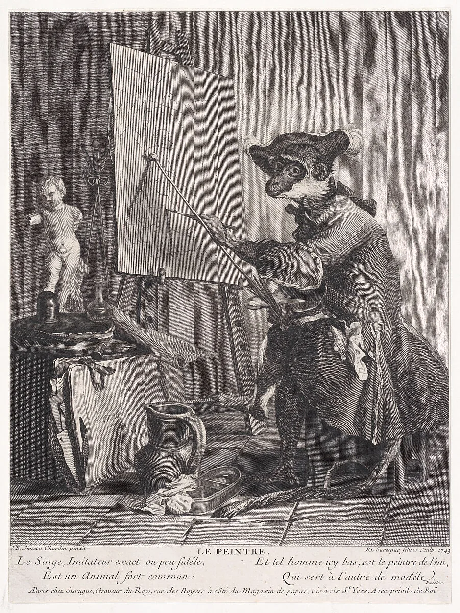 The Painter — Jean Siméon Chardin|Louis Surugue