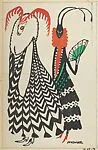 Caricature: Insect Couple — Ludwig Heinrich Jungnickel|Wiener Werkstätte