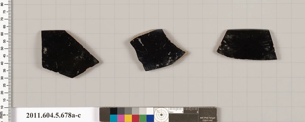 Terracotta rim fragments of kylikes (drinking cups) — Unknown