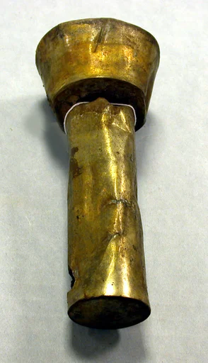 Hammered Silver Rattle Beaker