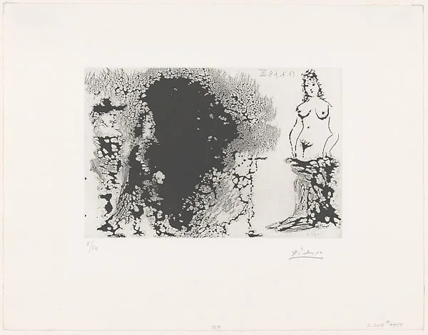 Serenade by Flute, from 347 Suite — Pablo Picasso|Aldo and Piero Crommelynck|Galerie Louise Leiris