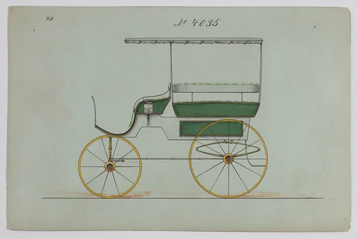 Design for Omnibus or Wagonette, no. 4035
