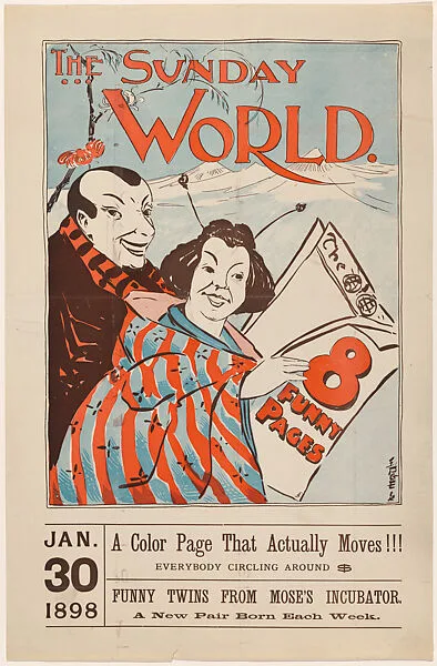 The Sunday World: January 30 — Anonymous, American, 19th century