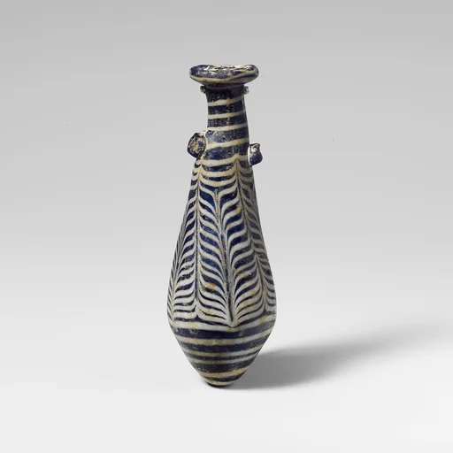 Glass alabastron (perfume bottle)