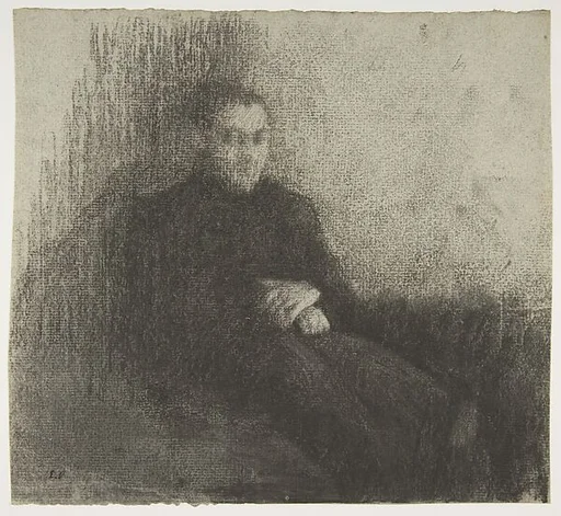 Seated Male Figure with Folded Hands