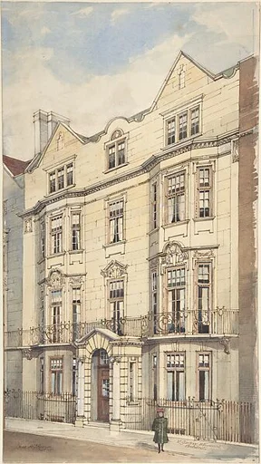 Elevation of 30 Charles Street, Mayfair, London