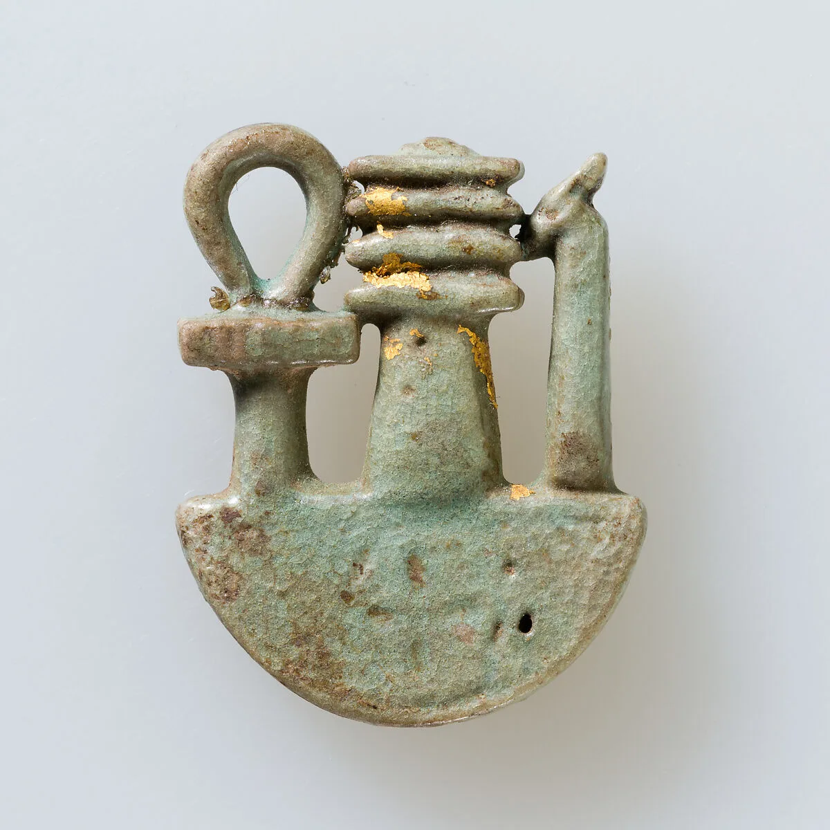 Ankh, djed, was on neb basket — Unknown