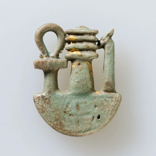 Ankh, djed, was on neb basket