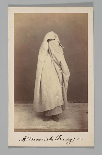 [Studio Portrait: A Moorish Lady, Algeria]