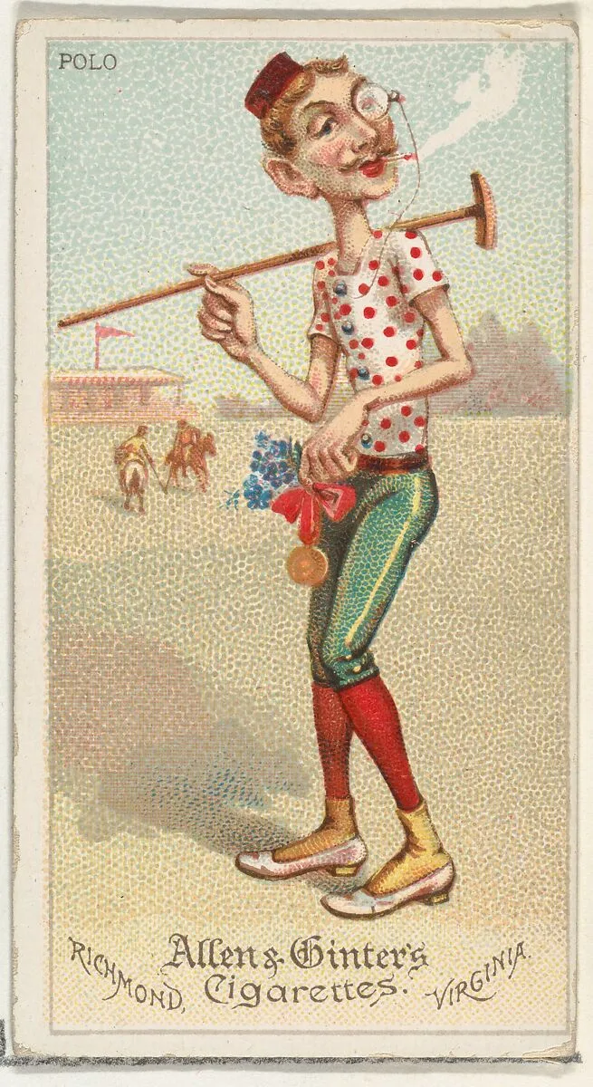 Polo, from World's Dudes series (N31) for Allen & Ginter Cigarettes — Allen & Ginter