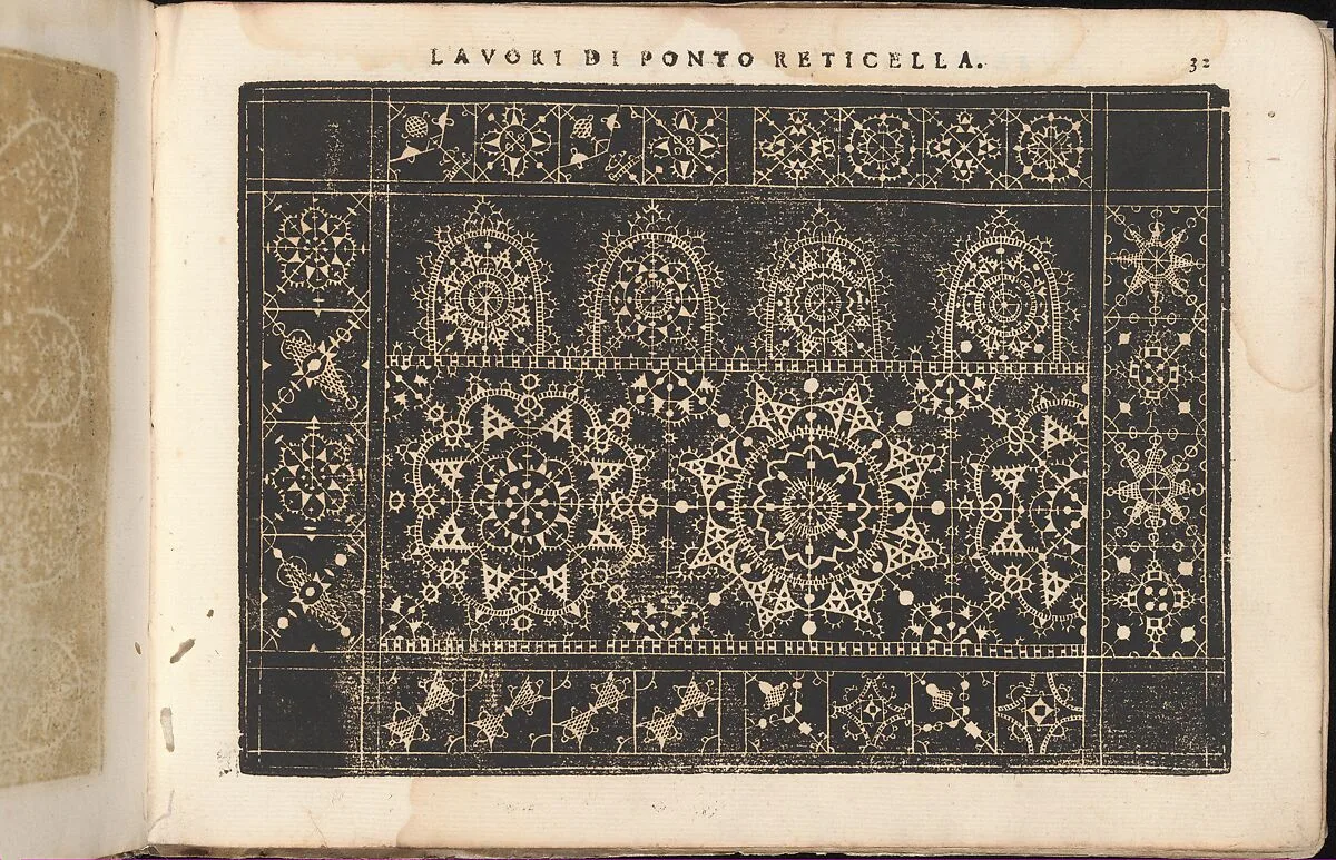 Teatro delle Nobili et Virtuose Donne..., page 34 (recto) — Isabella Catanea Parasole|Mauritio Bona