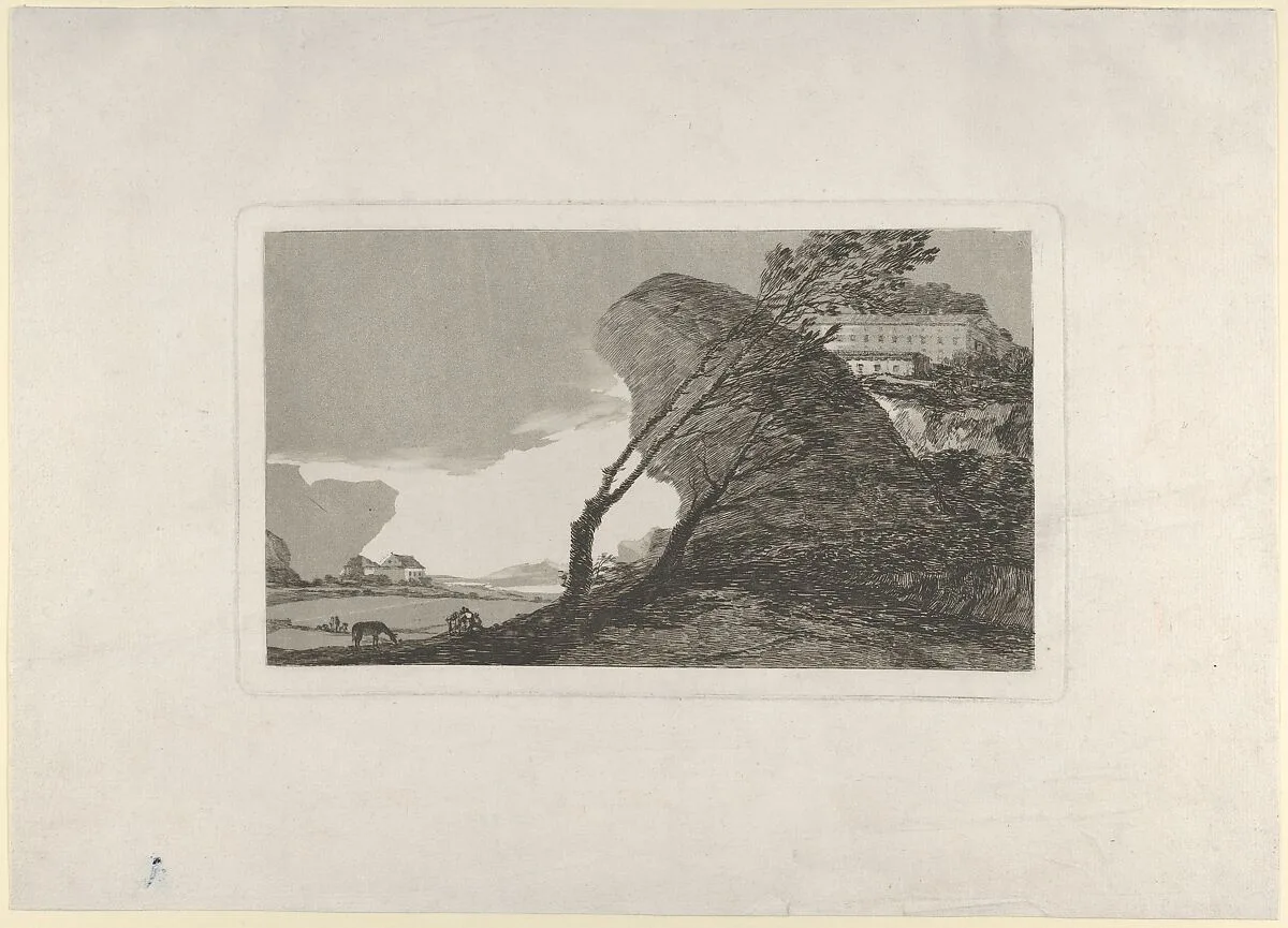 Landscape — Goya (Francisco de Goya y Lucientes)