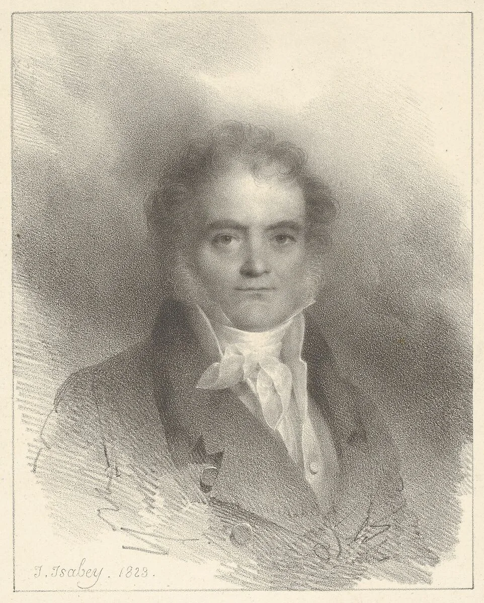 Portait of Villeau — Jean-Baptiste Isabey