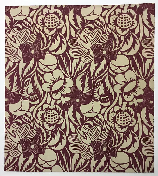 Textile sample — Raoul Dufy|Bianchini-Férier