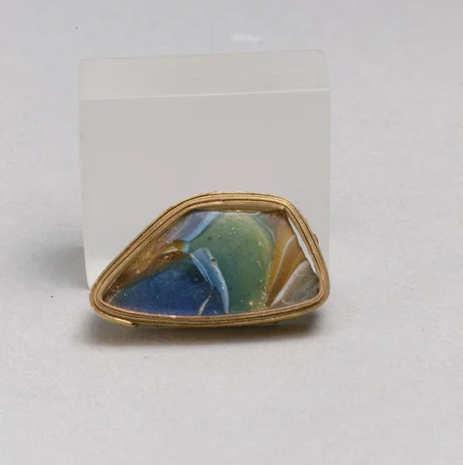 Glass mosaic bowl fragment