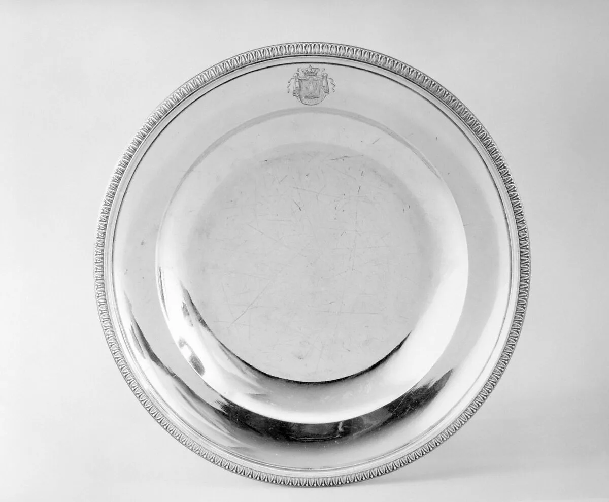Plate (part of a dining service) — Martin-Guillaume Biennais