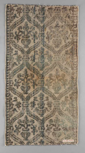 Cloth of Silver, Cut Voided Velvet