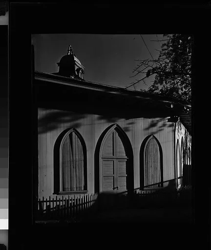 [Country Church Façade, Ossining, New York]