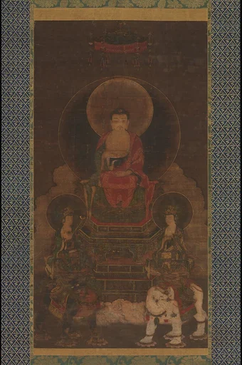 釈迦三尊像|Shaka (Shakyamuni) Triad