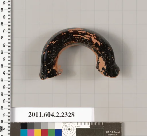 Terracotta fragment of a skyphos (deep drinking cup)