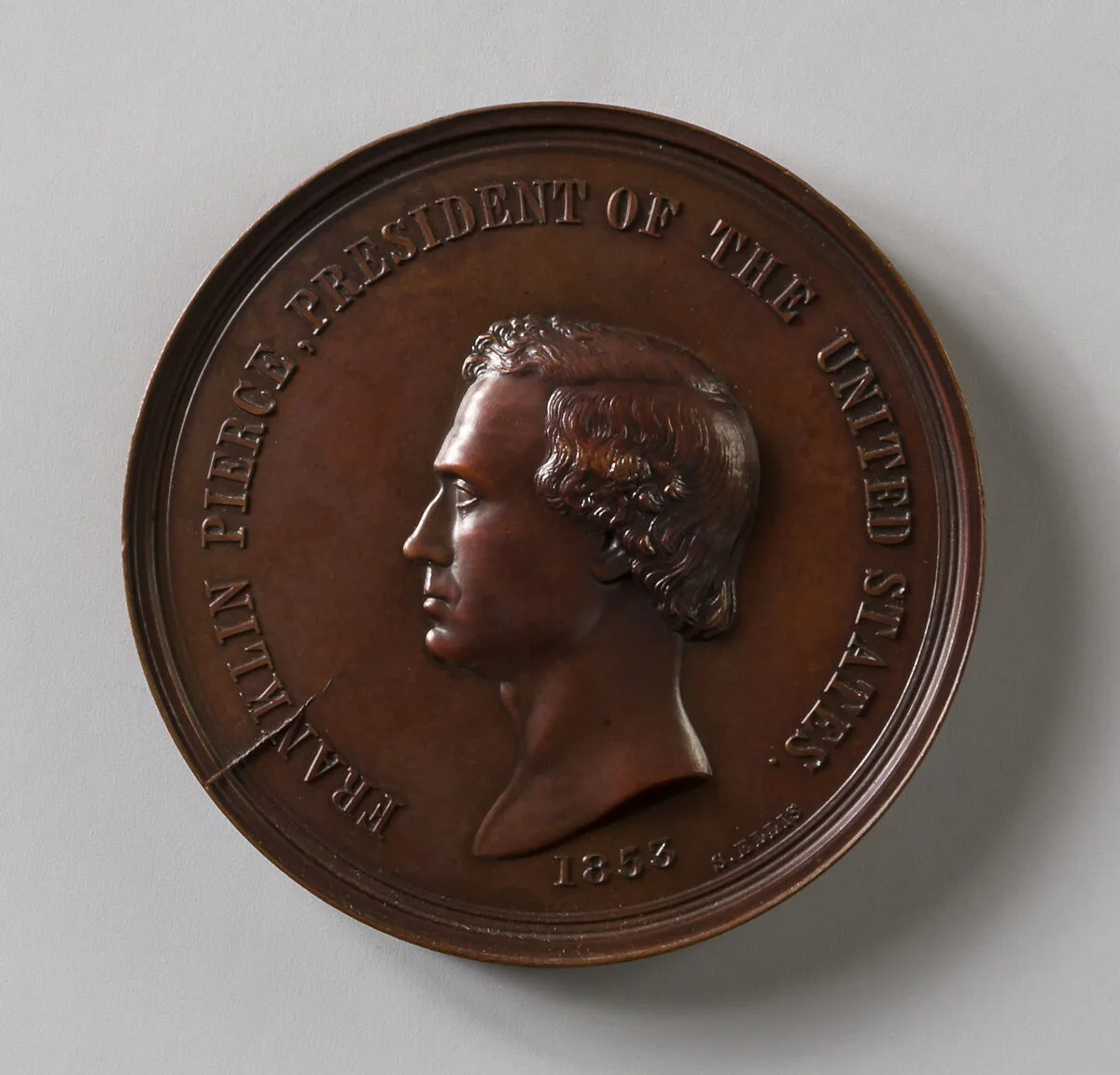 Medal of Franklin Pierce — Salathiel Ellis|Joseph Willson