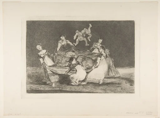 'Feminine Folly' from the 'Disparates' (Follies / Irrationalities)