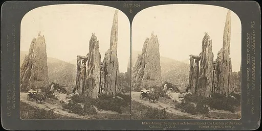 [Group of 37 Stereograph Views of the Garden of the Gods and Other Colorado Scenery, United States of America]