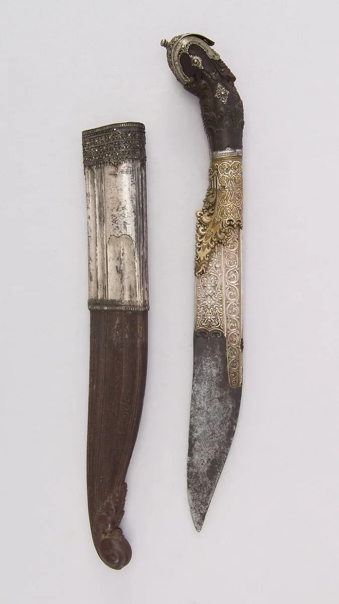 Knife (Piha Kaetta) with Sheath — Unknown