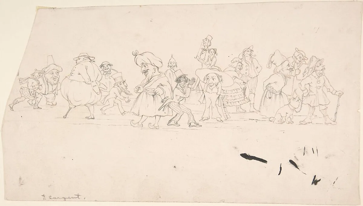 Caricatures — George Frederick Sargent