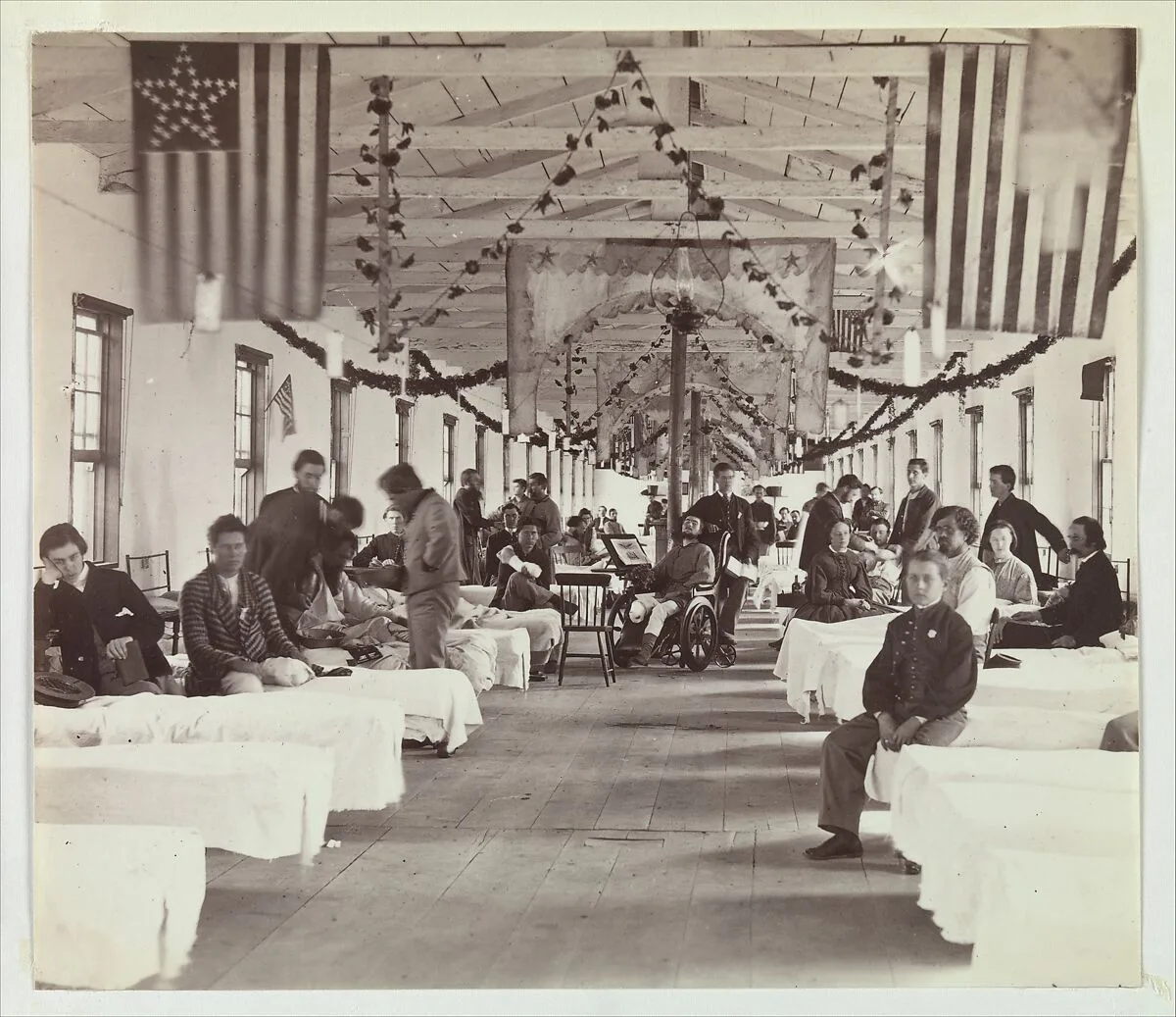 Armory Square Hospital, Washington — Mathew B. Brady|Unknown