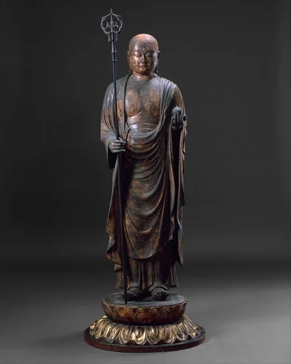 地蔵菩薩像 (Jizō Bosatsu ryūzō)|Jizō, Bodhisattva of the Earth Store (Kshitigarbha)