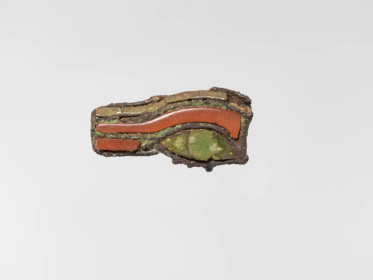 Wedjat eye that was an element in a pectoral — Unknown